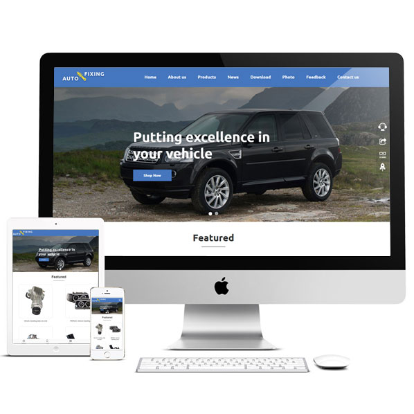 外貿(mào)機(jī)械設(shè)備網(wǎng)站源碼 h5英文響應(yīng)式模板 手機(jī)自適應(yīng) PHP偽靜態(tài)